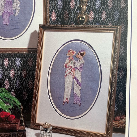 5/$25 Victorian Lady Cross Stitch Kit GRACIOUS LADIES 👗 - Picture 3 of 8